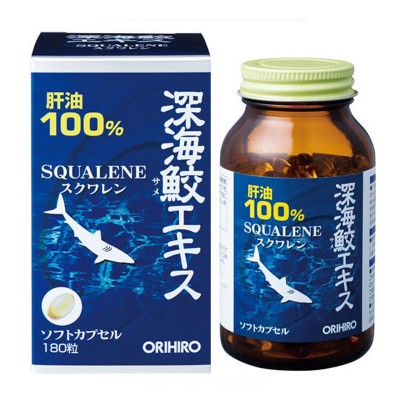 Orihiro深海鯊魚精華膠囊180粒